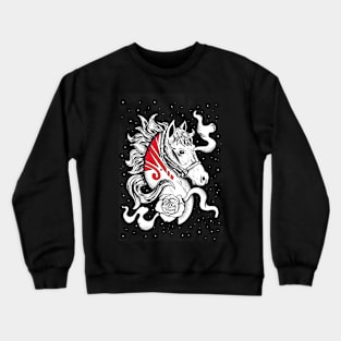 Tribe Horse Crewneck Sweatshirt